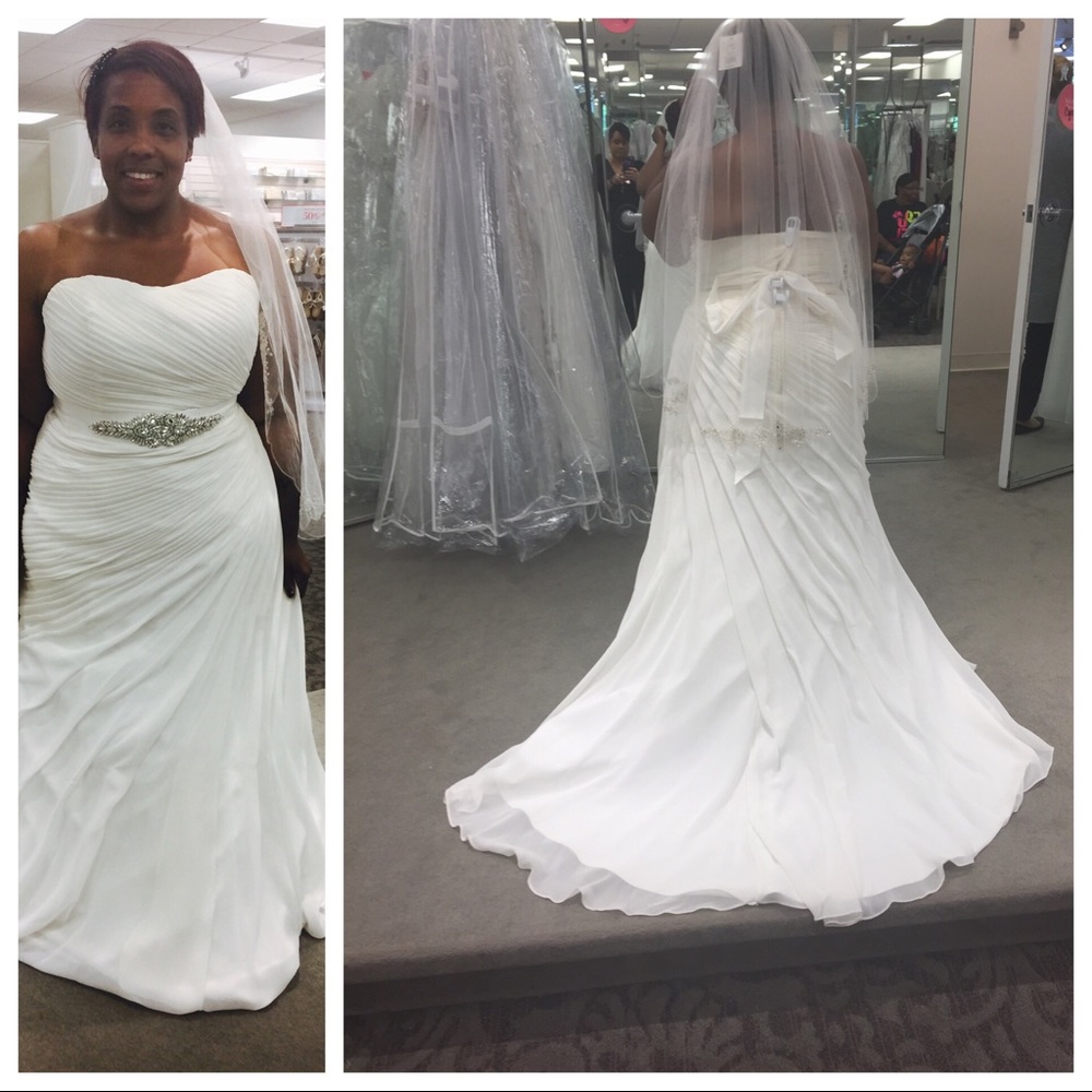 David’s Bridal dress/size 18 - Picture 8 of 8